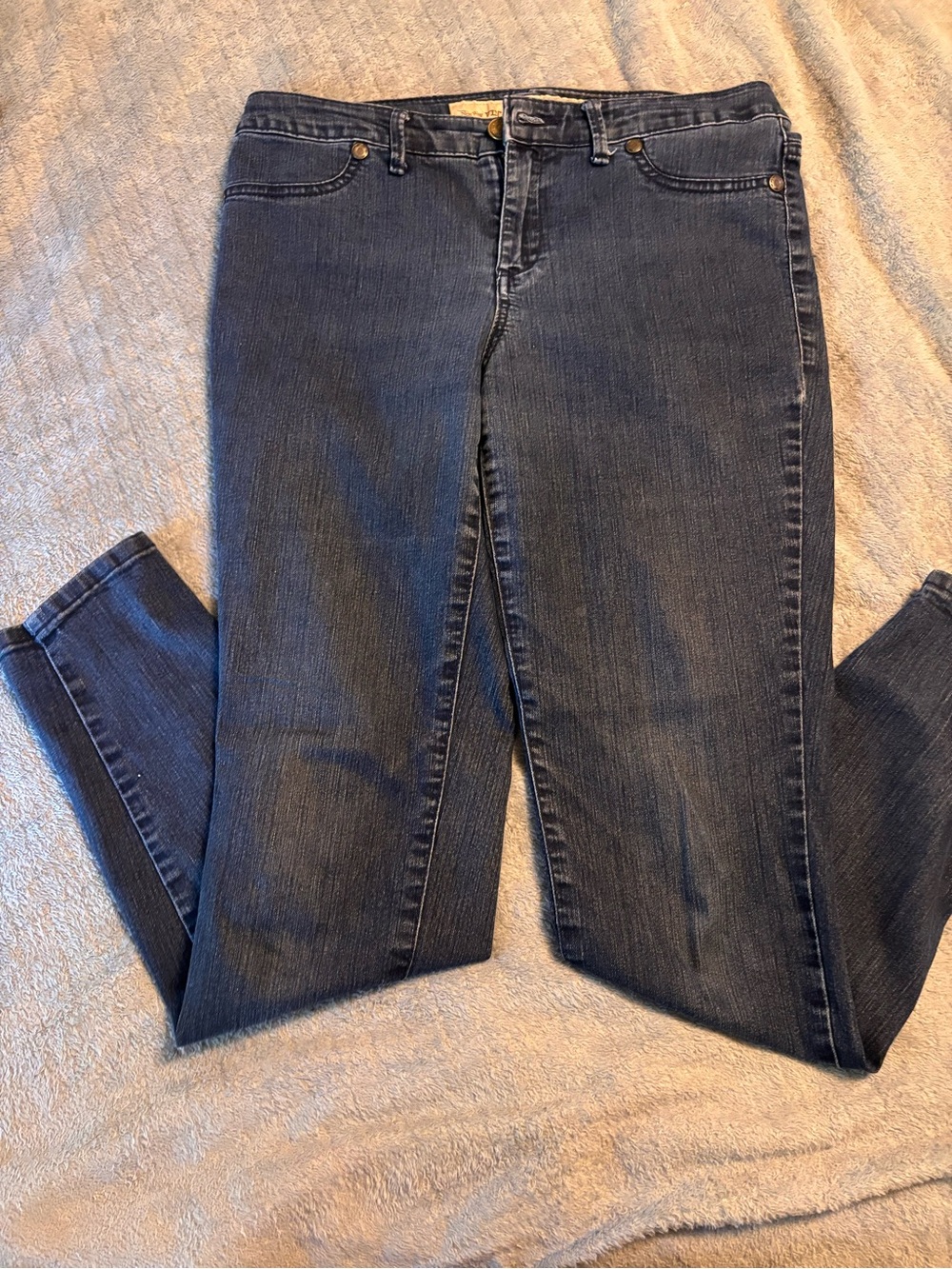 Nine West Women’s Skinny Jeans in Dark Blue